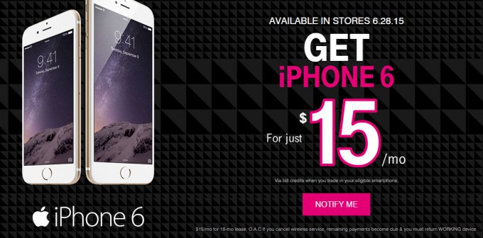 T-Mobile JUMP! On Demand - iPhone 6