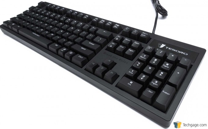 Tesoro Excalibur Mechanical Keyboard - Press View_03