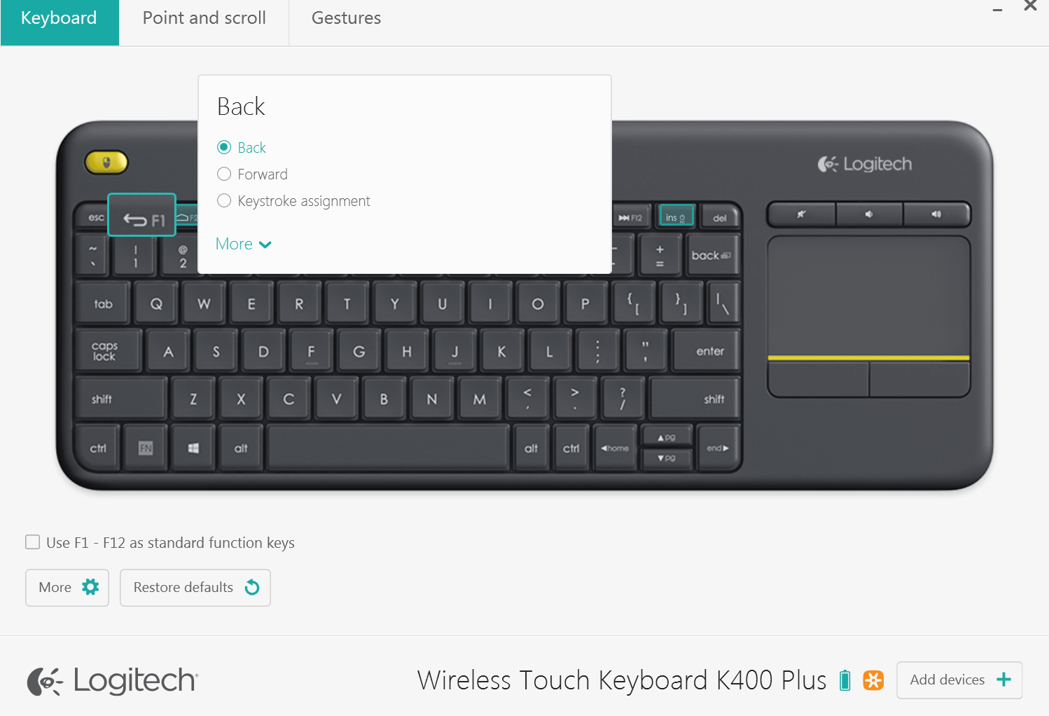 let at blive såret Stillehavsøer Mor Logitech Wireless Touch Keyboard K400 Plus Review – Techgage