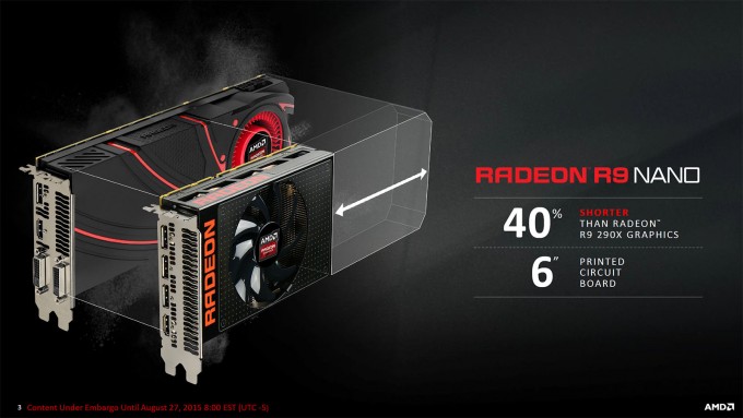 AMD Radeon R9 Nano vs. R9 290X