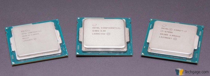 Intel Core i7-4770K (Haswell), i7-5775C (Broadwell) & i7-6700K (Skylake)