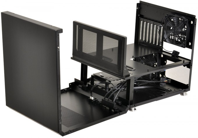 Lian Li S Pc V33 Chassis Lets You Unwrap It For Easy Installation Techgage