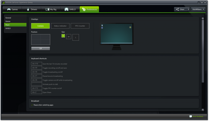 Latest Geforce Experience Beta Introduces Overlay Game Sharing Techgage