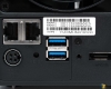 Synology DS715 NAS - Rear Connectors Close-Up - Featuring Dual NICs USB3.0 eSATA & Power