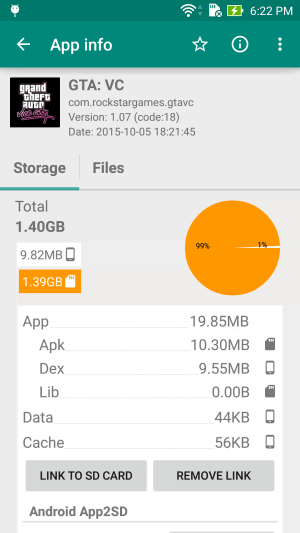 Link2SD - Android App Moved To External Storage