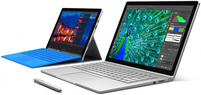 Microsoft Surface Pro 4 & Surface Book