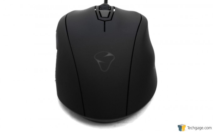 Mionix Castor Gaming Mouse - Behind Palm Rest