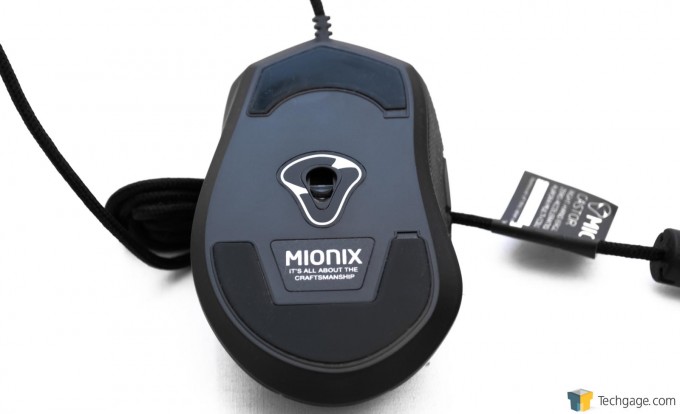Mionix Castor Gaming Mouse - Underside