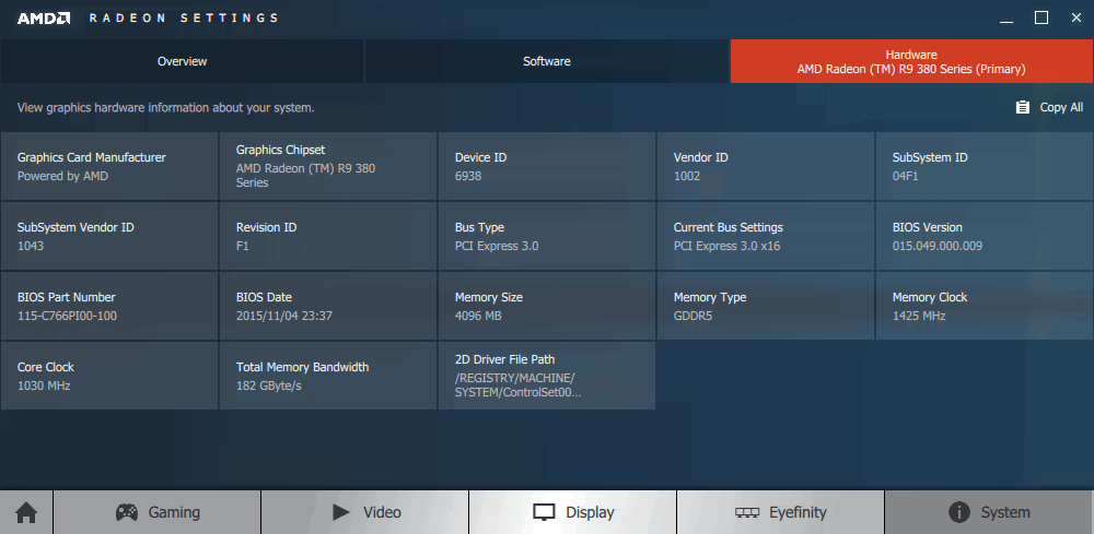 update amd radeon settings