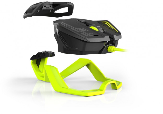 Mad Catz RAT 1 Modular Mouse - Exploded View