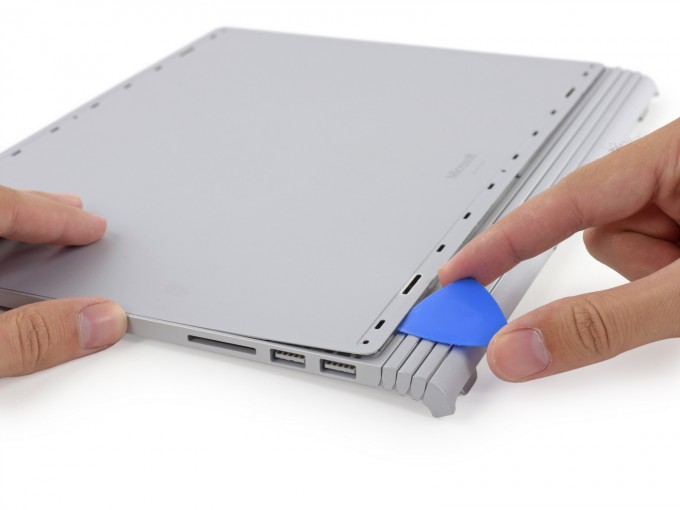 iFixit Microsoft Surface Book Teardown - Adhesive