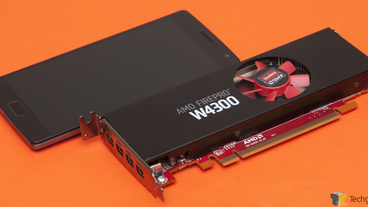 A Quick Look At AMD's FirePro W4300 Workstation Graphics Card – Techgage