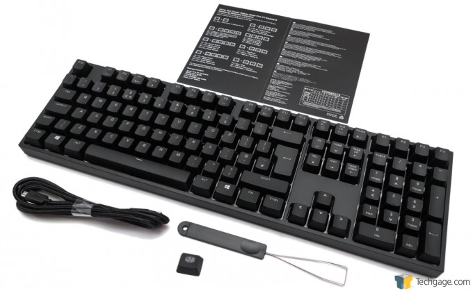 Cooler Master Quick Fire XTi Mechanical Gaming Keyboard - Accessories