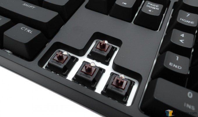 Cooler Master Quick Fire XTi Mechanical Gaming Keyboard - Cherry MX Switches - Brown