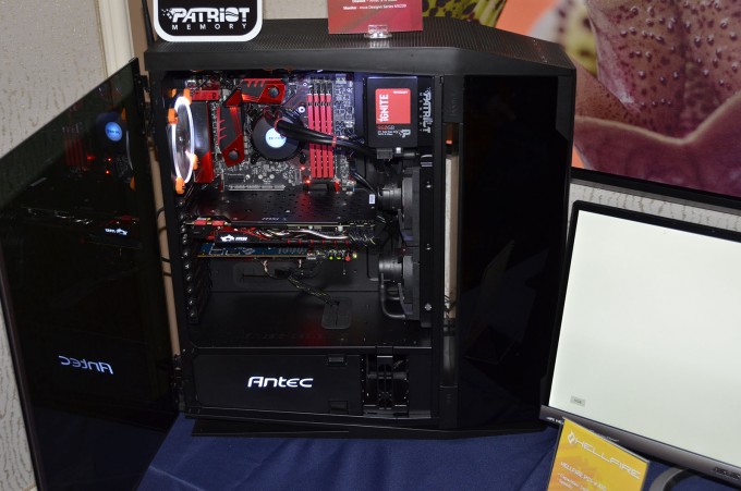Custom PC Packed With Patriot Gear