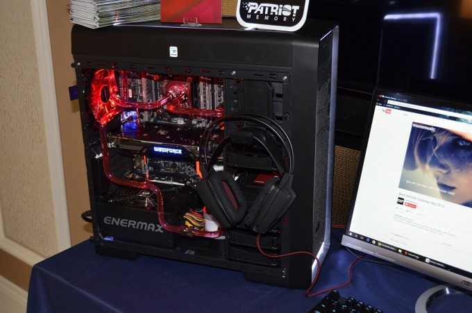 Enermax Custom PC Packed With Patriot Gear