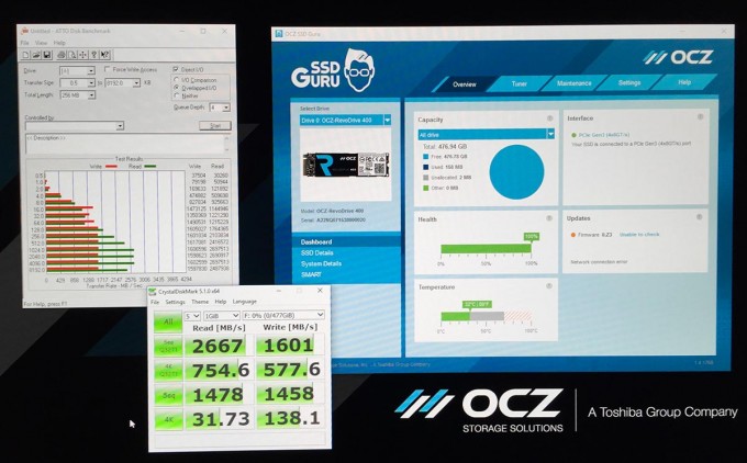 OCZ RevoDrive 400 Benchmark pic