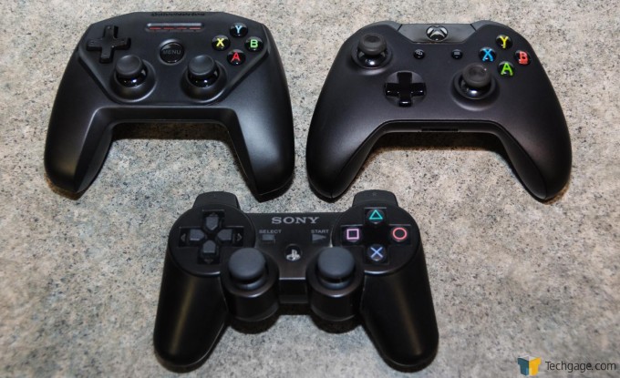 SteelSeries Nimbus Controller Comparison XBox And Dual Shock