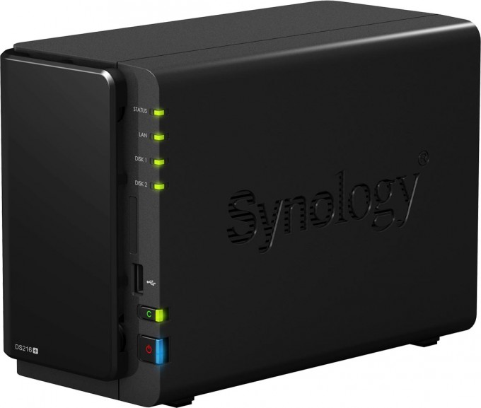 Synology DS216+ Right-Quarter View
