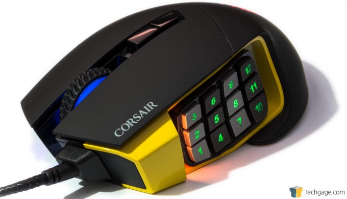 Corsair Scimitar RGB MMO Mouse Lighting 04