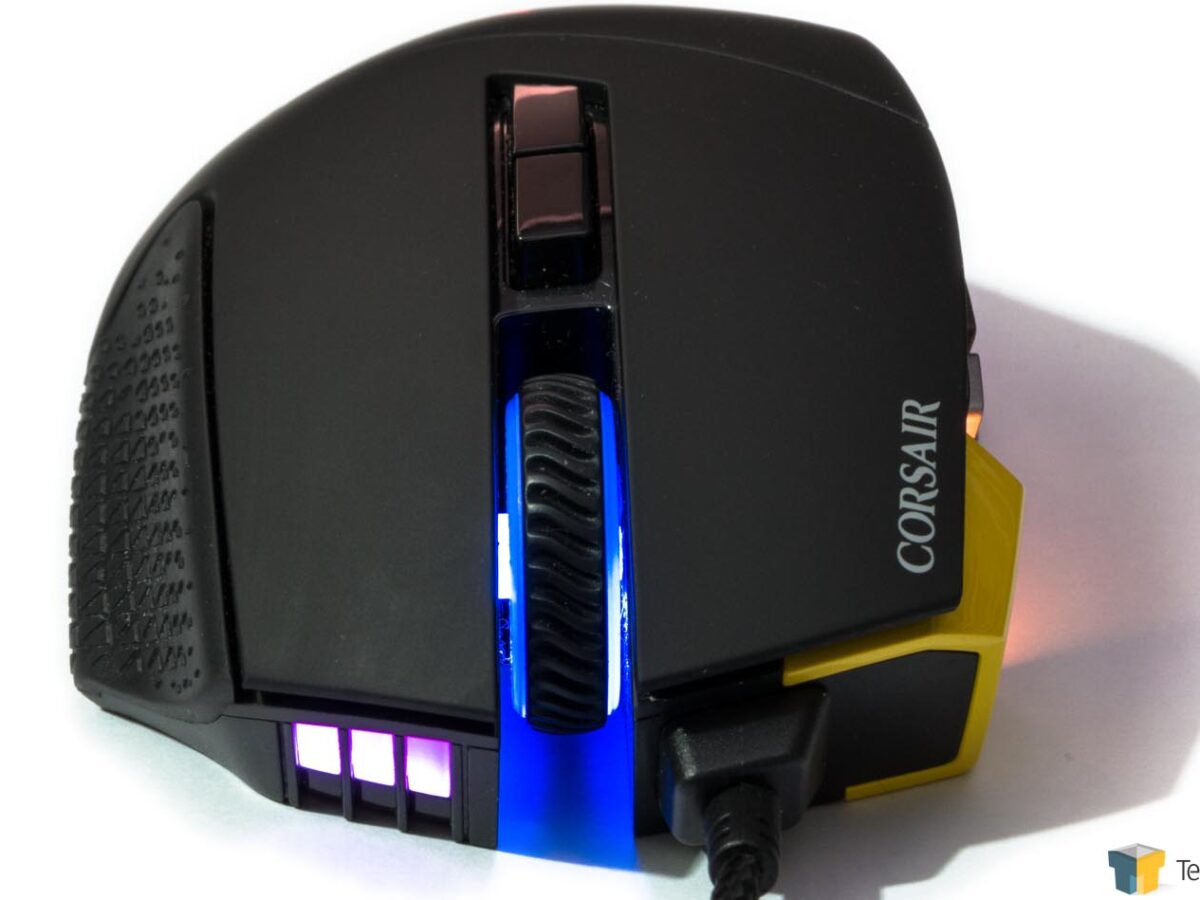 Corsair Scimitar RGB MMO Gaming Mouse Review – Techgage
