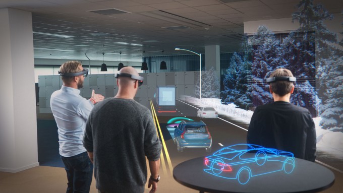 Volvo's HoloLens Car Buying Experience