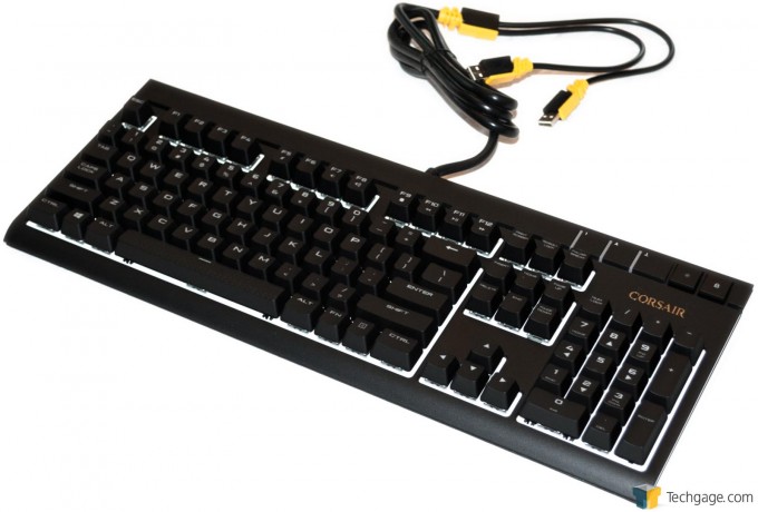 Corsair Strafe RGB Silent Mechanical Keyboard Review – Techgage
