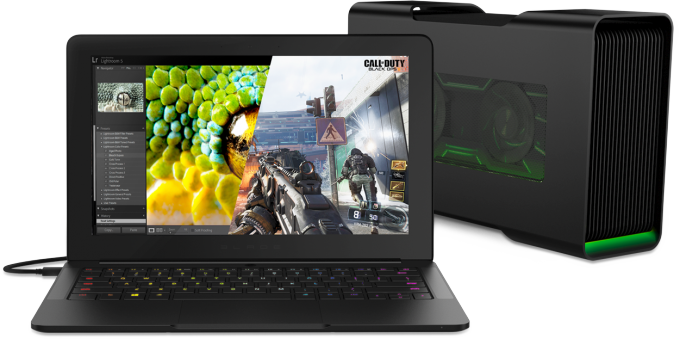 Razer Blade Stealth Gaming Notebook With AMD XConnect GPU Dock