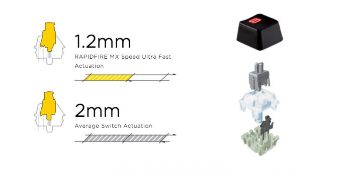 CHERRY MX Speed Compare
