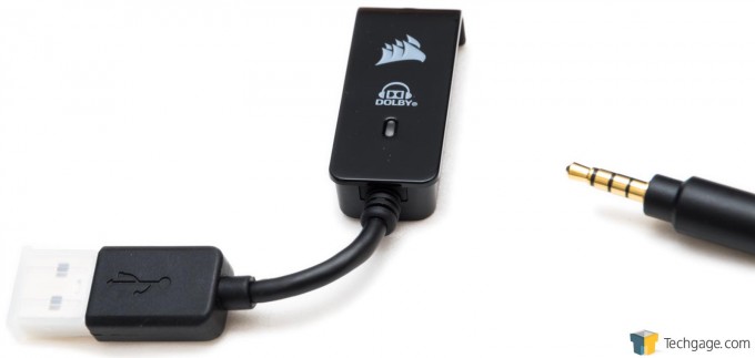 Corsair VOID Surround Hybrid Stereo Headset - Dolby Headphone USB Dongle