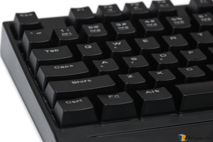 GAMDIAS Hermes RGB Mechanical Keyboard - Key Close-up