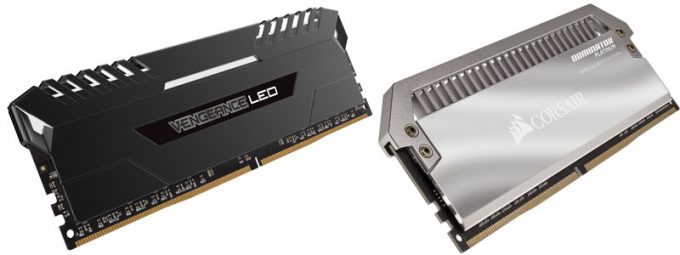 Corsair Dominator Platinum 4133 And Vengeance LED