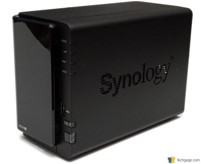 Synology DS216+ NAS - Quarter View