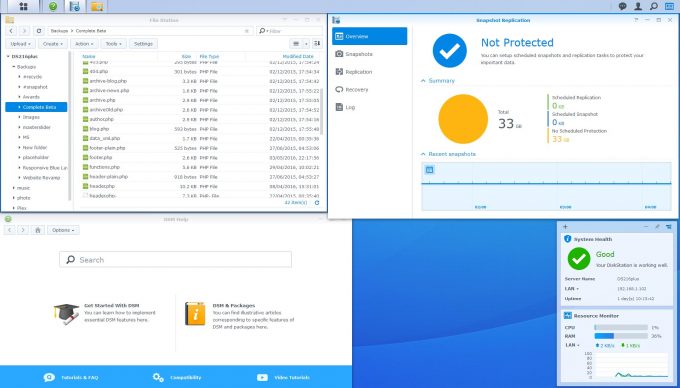 Synology DSM 6.0 Snapshot Replication