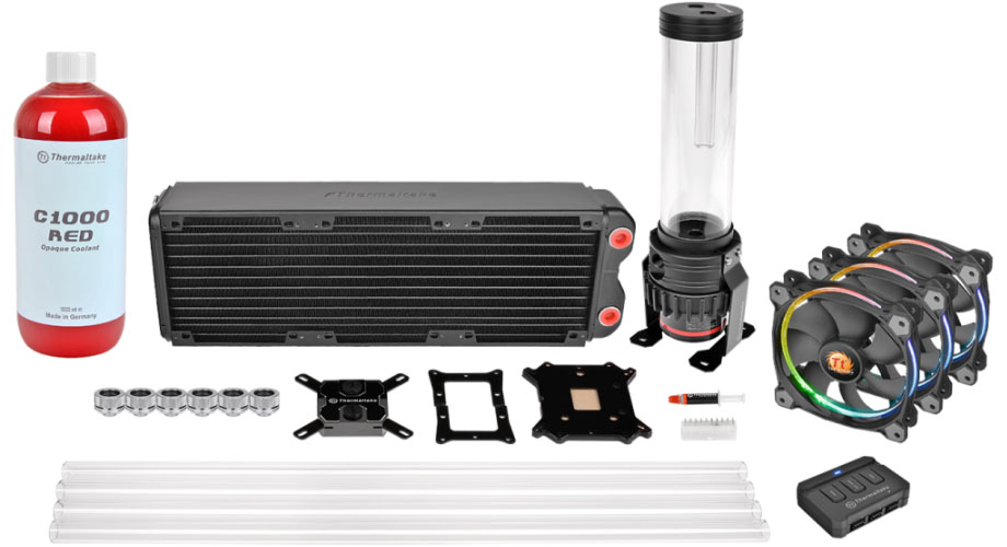 Thermaltake Unveils New Water Cooling Kits, Gaming Mouse & Fan At