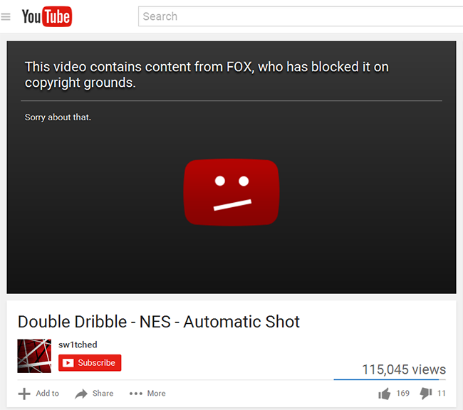 YouTube Double Dribble Clip
