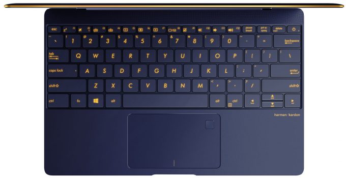 ASUS ZenBook 3 Ultrabook Notebook Keyboard & Touchpad