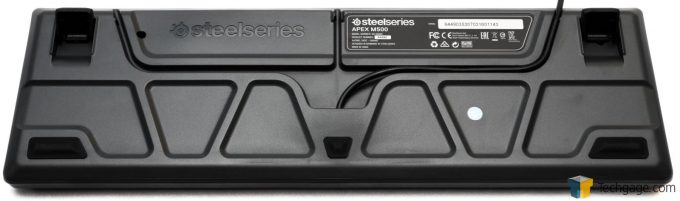 SteelSeries APEX M500 Rear Cable Routing