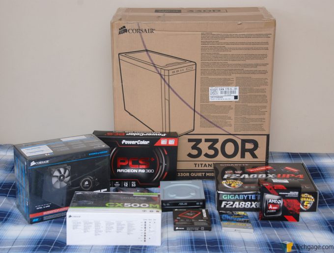 Techgage - Rob's Sister's AMD PC Build (2016) - Parts