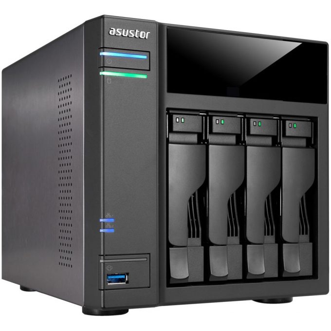 ASUSTOR AS6104T NAS (Angle)