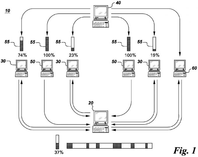 NBC Universal - Patent US009386089 (Fig 1)