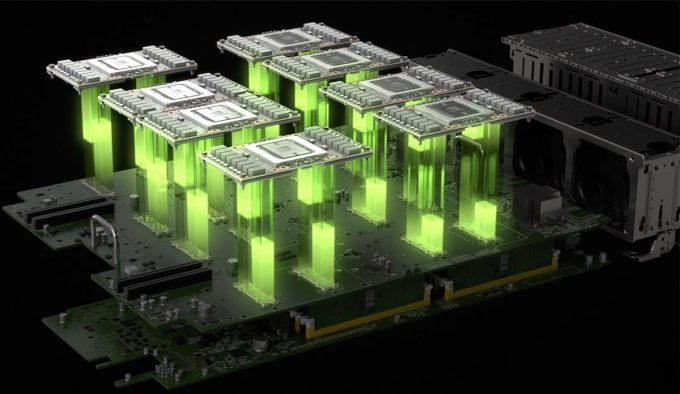 NVIDIA DGX-1 Exploded View Of Tesla P100 GPUs