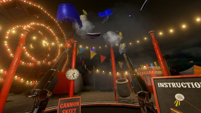 NVIDIA VR Funhouse - Skeet Shooting