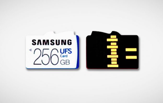 Samsung UFS Memory Cards - Pin Layout