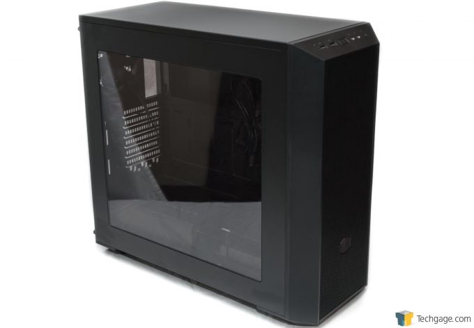 Techgage Review Cooler Master MasterBox 5 Clear Window Shot Main Body