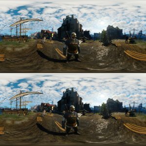 The Witcher 3 360-Stereo Shipyard NVIDIA Ansel