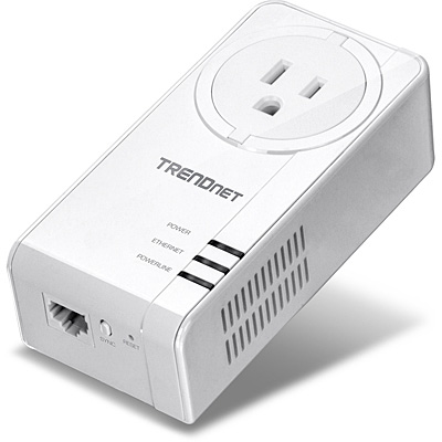 Trendnet Tpl 421e2k Powerline Ethernet Kit Stock Image