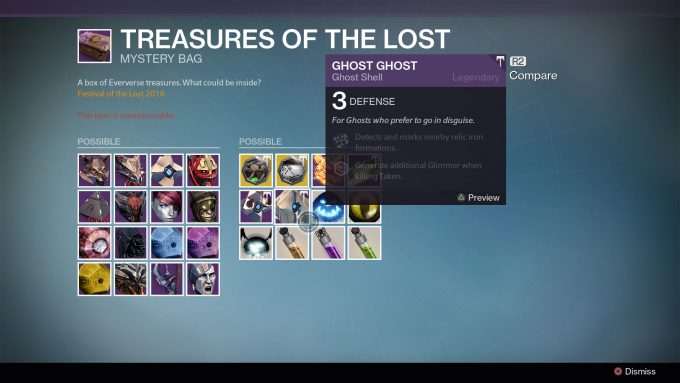 Destiny - Festival Of The Lost (Ghost Ghost)