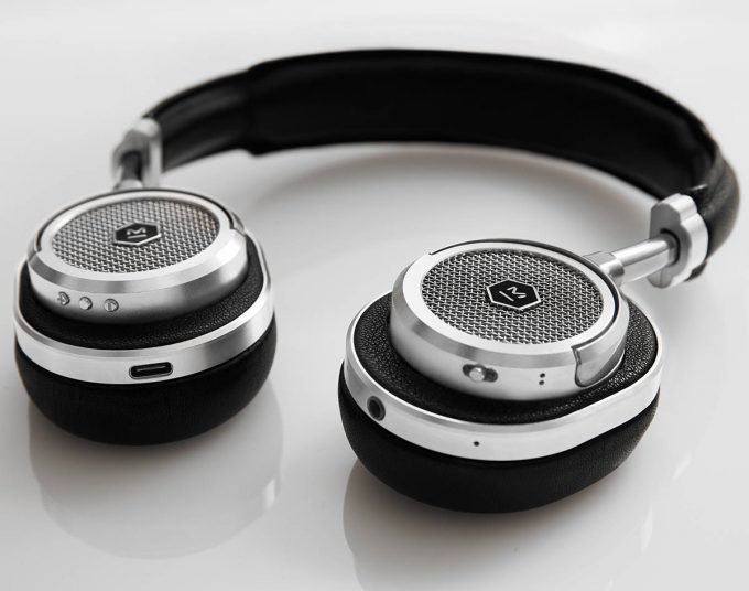 Mw50 Black And Silver Headphones