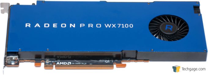 AMD Radeon Pro WX 7100 Overview